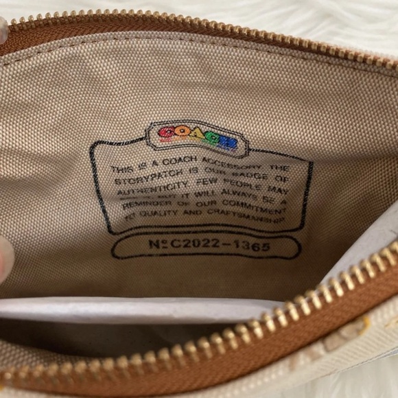 Coach Pride Rainbow Clutch Bag New w/ Tags​